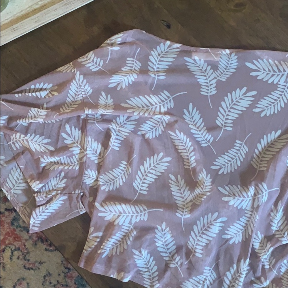 Crescent Front-Tie Crop Top - Picture 5 of 8